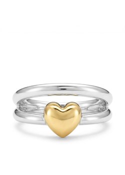 Pierścionek TOUS Flechazo 1004561914 Srebrny ze sklepu eobuwie.pl w kategorii Pierścionki - zdjęcie 188071749