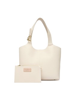 Torebka Coccinelle SHA Coccinelle C-Easy E1 SHA 11 02 01 Écru ze sklepu eobuwie.pl w kategorii Torebki damskie - zdjęcie 188071848
