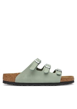 Klapki Birkenstock Florida 1030319 Zielony ze sklepu eobuwie.pl w kategorii Klapki damskie - zdjęcie 188071895