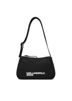 Torebka Karl Lagerfeld Jeans A3W30350 Czarny ze sklepu eobuwie.pl w kategorii Torebki damskie - zdjęcie 188071938