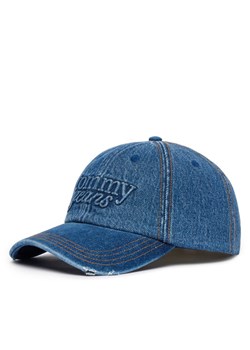 Czapka z daszkiem Tommy Jeans Tjw Cool Cap AW0AW18094 Niebieski ze sklepu eobuwie.pl w kategorii Czapki z daszkiem damskie - zdjęcie 188074267