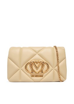 LOVE MOSCHINO Torebka JC4043PP1OLC0129 Beżowy ze sklepu MODIVO w kategorii Kopertówki - zdjęcie 188074427