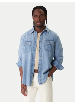 Tommy Jeans Koszula jeansowa Western DM0DM22304 Niebieski Relaxed Fit ze sklepu MODIVO w kategorii Koszule męskie - zdjęcie 188074458
