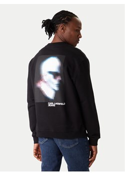 Karl Lagerfeld Jeans Bluza B1M20052 Czarny Regular Fit ze sklepu MODIVO w kategorii Bluzy męskie - zdjęcie 188074477