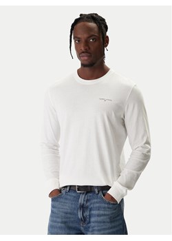 Tommy Jeans Longsleeve Chest Linear DM0DM21594 Écru Regular Fit ze sklepu MODIVO w kategorii T-shirty męskie - zdjęcie 188074527