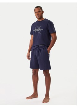 KARL LAGERFELD Piżama B1M45005 Granatowy Regular Fit ze sklepu MODIVO w kategorii Piżamy męskie - zdjęcie 188074628