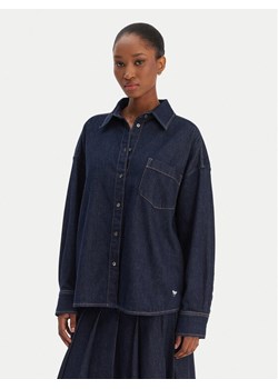Weekend Max Mara Koszula jeansowa Foggia 2615111011 Granatowy Relaxed Fit ze sklepu MODIVO w kategorii Koszule damskie - zdjęcie 188074756