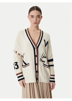 Weekend Max Mara Kardigan Blasone 2615341061 Beżowy Relaxed Fit ze sklepu MODIVO w kategorii Swetry damskie - zdjęcie 188074857