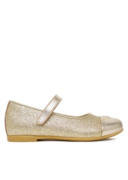 Tommy Hilfiger Baleriny T1A3-34413-0454 S Złoty ze sklepu MODIVO w kategorii Balerinki dziecięce - zdjęcie 188074946