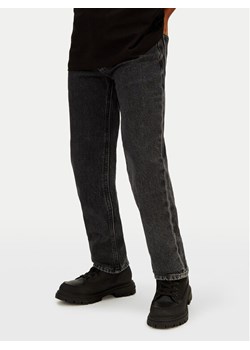 Calvin Klein Jeans Jeansy IB0IB02602 Czarny Straight Fit ze sklepu MODIVO w kategorii Spodnie dziewczęce - zdjęcie 188075108