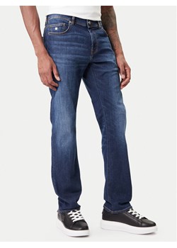 KARL LAGERFELD Jeansy 265501 500843 Granatowy Slim Fit ze sklepu MODIVO w kategorii Jeansy męskie - zdjęcie 188081286
