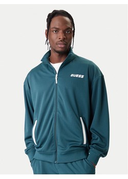 Guess Bluza Z6RQ06 KD482 Zielony Regular Fit ze sklepu MODIVO w kategorii Bluzy męskie - zdjęcie 188081289