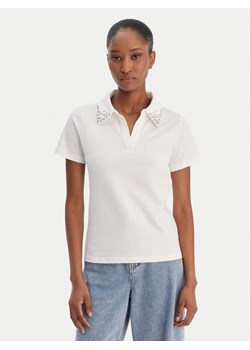 Marella Polo Onirica 2615951011 Biały Regular Fit ze sklepu MODIVO w kategorii Bluzki damskie - zdjęcie 188081295
