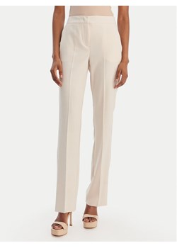 Marella Chinosy Trofeo 2615131081 Écru Slim Fit ze sklepu MODIVO w kategorii Spodnie damskie - zdjęcie 188081338