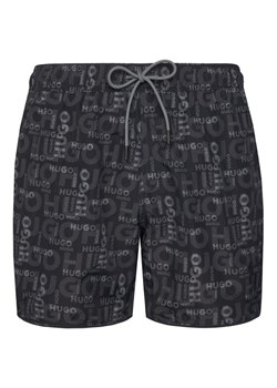 HUGO Szorty kąpielowe Rik 50533795 Szary Regular Fit ze sklepu MODIVO w kategorii Kąpielówki - zdjęcie 188081369