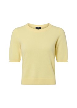 IPURI Damska koszula z dzianiny kaszmirowej Kobiety Wełna żółty jednolity ze sklepu vangraaf w kategorii Swetry damskie - zdjęcie 188082037