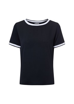 More & More Koszulka damska Kobiety Sztuczne włókno granatowy jednolity ze sklepu vangraaf w kategorii Bluzki damskie - zdjęcie 188082046