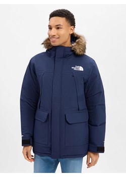 The North Face Męska kurtka funkcjonalna - McMurdo Mężczyźni granatowy jednolity ze sklepu vangraaf w kategorii Kurtki męskie - zdjęcie 188082067