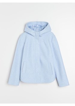 Sinsay - Kurtka z kapturem - błękitny ze sklepu Sinsay w kategorii Kurtki damskie - zdjęcie 188083228