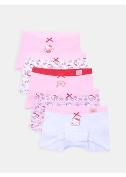 Sinsay - Bokserki 5 pack Hello Kitty - różowy ze sklepu Sinsay w kategorii Majtki dziecięce - zdjęcie 188083389