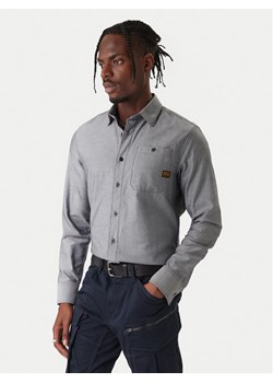 G-Star Raw Koszula Bristum 2.0 D23553 E071 Szary Slim Fit ze sklepu MODIVO w kategorii Koszule męskie - zdjęcie 188083476
