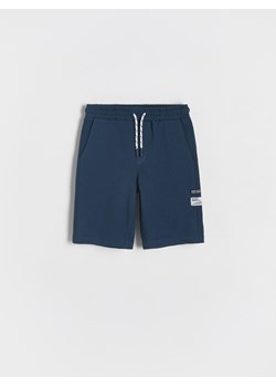 Reserved - Bawełniane szorty - granatowy ze sklepu Reserved w kategorii Spodenki chłopięce - zdjęcie 188087275
