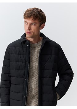 Reserved - Pikowana kurtka z kołnierzem - szary ze sklepu Reserved w kategorii Kurtki męskie - zdjęcie 188087587
