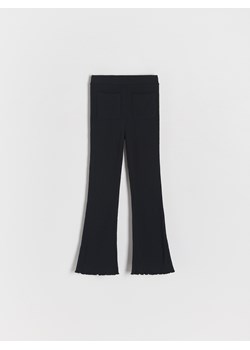 Reserved - Spodnie z kieszeniami cargo - czarny ze sklepu Reserved w kategorii Spodnie dziewczęce - zdjęcie 188087606