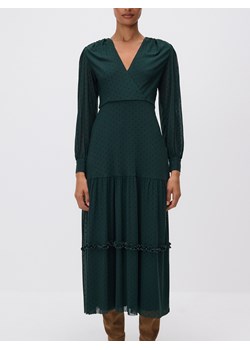 Reserved - Sukienka maxi w grochy - morski ze sklepu Reserved w kategorii Sukienki - zdjęcie 188087809