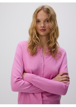 Reserved - Kardigan z wiskozą - fioletowy ze sklepu Reserved w kategorii Swetry damskie - zdjęcie 188088016