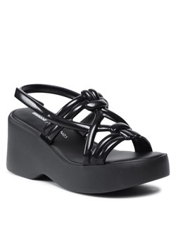 Sandały Melissa Sand + Salinas Ad 33436 Czarny ze sklepu eobuwie.pl w kategorii Sandały damskie - zdjęcie 188088267