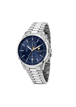 Zegarek Maserati Sorpasso Chronograph R8873624004 Srebrny ze sklepu eobuwie.pl w kategorii Zegarki - zdjęcie 188088269