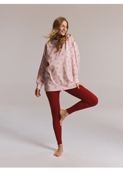 Reserved - Piżama ze świątecznym nadrukiem - fioletowy ze sklepu Reserved w kategorii Piżamy damskie - zdjęcie 188089805