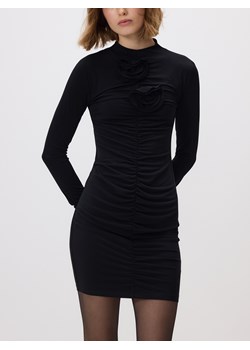 Reserved - Sukienka z marszczeniami - czarny ze sklepu Reserved w kategorii Sukienki - zdjęcie 188090037