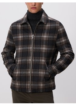 Reserved - Koszula comfort fit z dodatkiem wełny - brązowy ze sklepu Reserved w kategorii Koszule męskie - zdjęcie 188090547