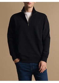 Reserved - Bluza ze stójką - czarny ze sklepu Reserved w kategorii Bluzy męskie - zdjęcie 188090556