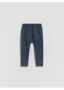 Reserved - Bawełniane legginsy - granatowy ze sklepu Reserved w kategorii Spodnie chłopięce - zdjęcie 188090715