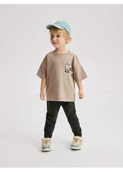 Reserved - Bawełniane legginsy - czarny ze sklepu Reserved w kategorii Spodnie chłopięce - zdjęcie 188090717