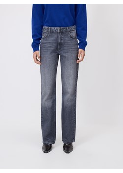 Reserved - Jeansy straight - szary ze sklepu Reserved w kategorii Jeansy damskie - zdjęcie 188090879