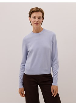 Reserved - Sweter z wełny merino - jasnoniebieski ze sklepu Reserved w kategorii Swetry damskie - zdjęcie 188091298