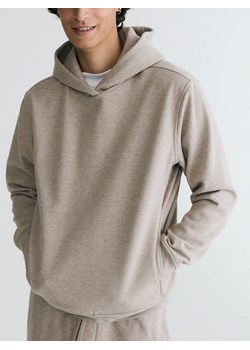 Reserved - Bluza regular z kapturem - beżowy ze sklepu Reserved w kategorii Bluzy męskie - zdjęcie 188091418