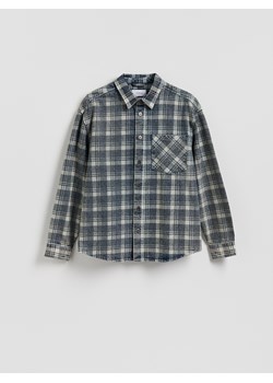 Reserved - Koszula comfort fit w kratę - niebieski ze sklepu Reserved w kategorii Koszule męskie - zdjęcie 188091496