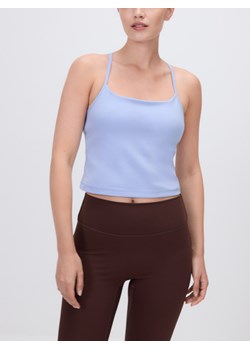 Reserved - Sportowy top - jasnoniebieski ze sklepu Reserved w kategorii Bluzki damskie - zdjęcie 188091546