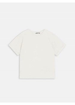 Sinsay - Koszulka z krótkim rękawem - kremowy ze sklepu Sinsay w kategorii Bluzki damskie - zdjęcie 188092556