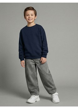 Sinsay - Jeansy baggy z efektem sprania - szary ze sklepu Sinsay w kategorii Spodnie dziewczęce - zdjęcie 188092578