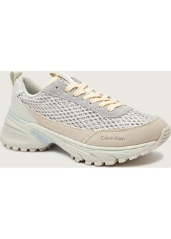 Calvin Klein Skórzane sneakersy HIKE RUNNER LACE UP TECHMIX ze sklepu Gomez Fashion Store w kategorii Buty sportowe damskie - zdjęcie 188092725