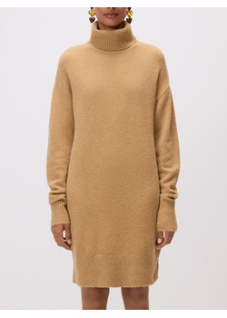 Reserved - Sukienka z wełną - brązowy ze sklepu Reserved w kategorii Sukienki - zdjęcie 188093115