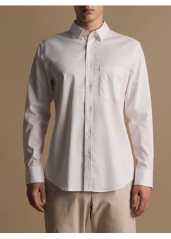 Reserved - Bawełniana koszula slim fit - biały ze sklepu Reserved w kategorii Koszule męskie - zdjęcie 188093336