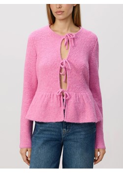 Reserved - Sweter z wiązaniami - różowy ze sklepu Reserved w kategorii Swetry damskie - zdjęcie 188093449