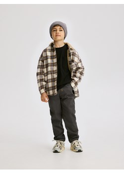 Reserved - Ocieplane spodnie - ciemnoszary ze sklepu Reserved w kategorii Spodnie chłopięce - zdjęcie 188093609